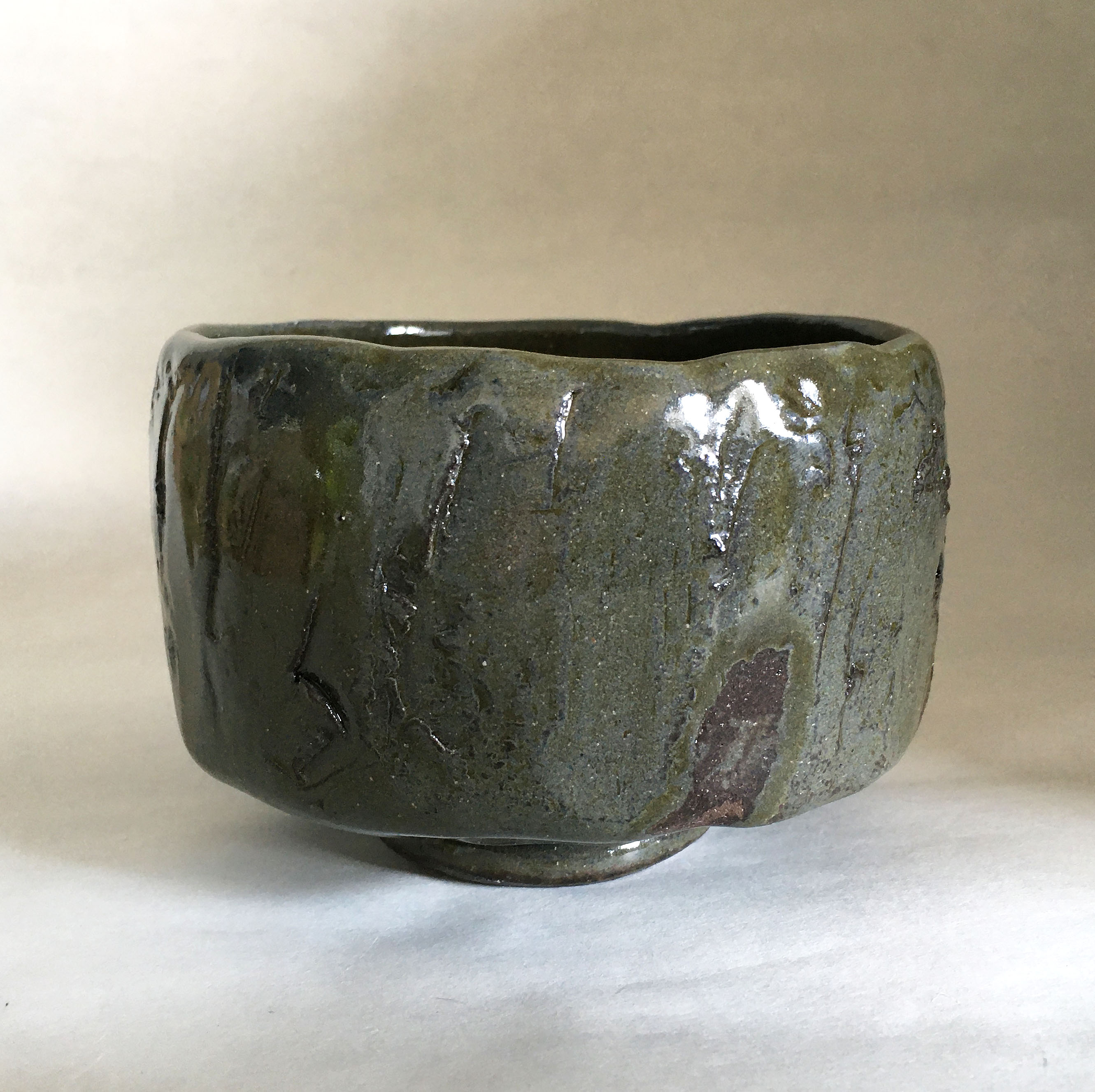 抹茶碗　千年樹