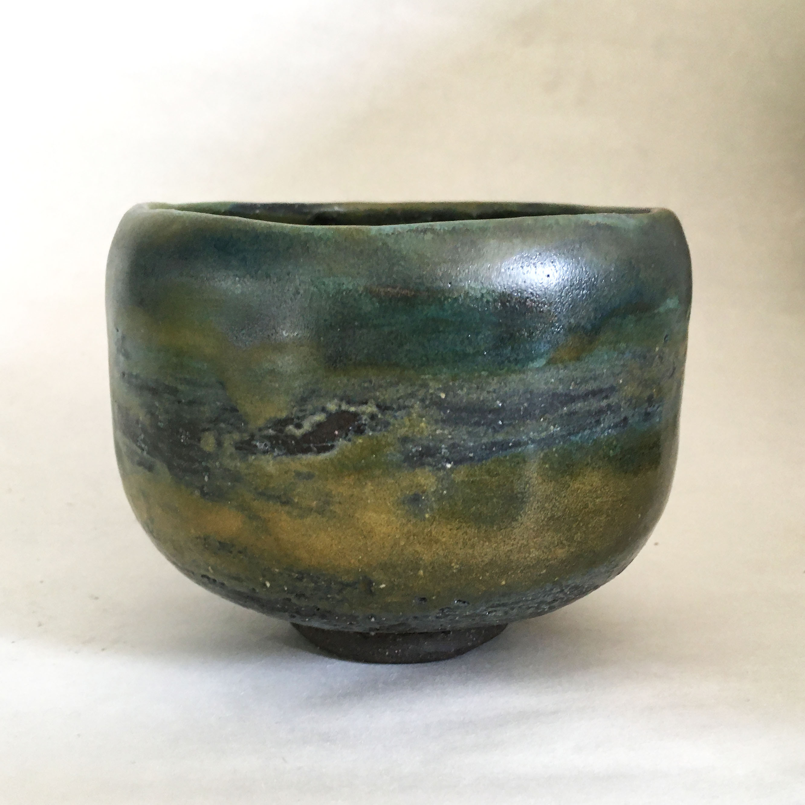 抹茶碗湖上の月