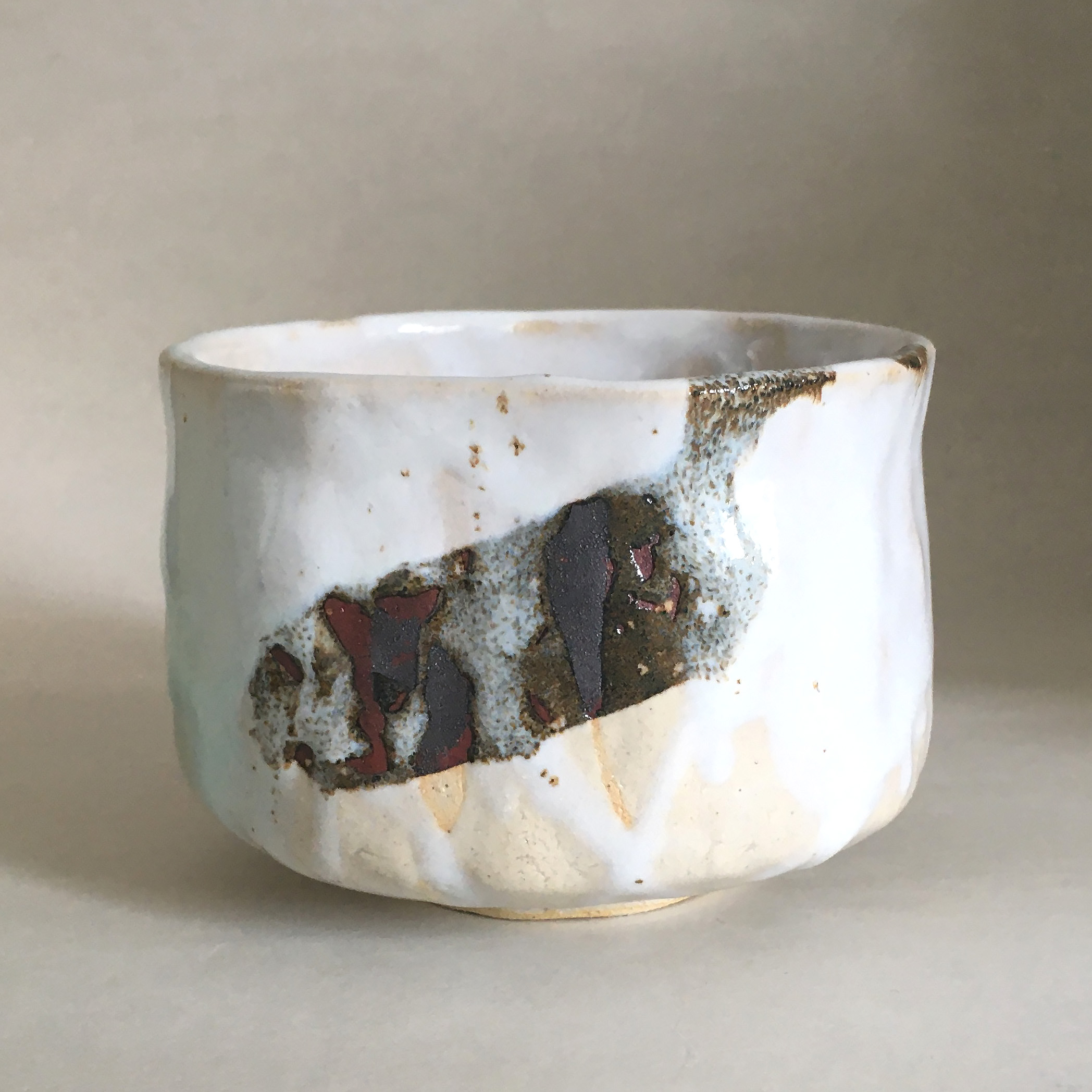 抹茶碗　一の字